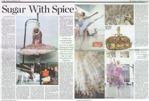 "Sugar With Spice" appeared in WWD on Nov. 20, 2012.