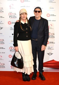 LONDON, ENGLAND - DECEMBER 01: Rachel Fuller and Pete Townshend attend "The Devil Wears Prada: The Musical" World Premiere at the Dominion Theatre on December 01, 2024 in London, England. (Photo by Jeff Spicer/Getty Images)